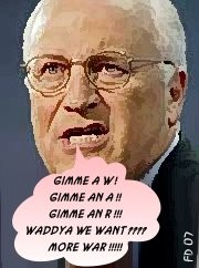 Cheney warmonger