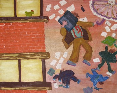 Stockbrokers plummeting