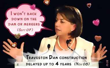 Anna Bligh juggles hearts