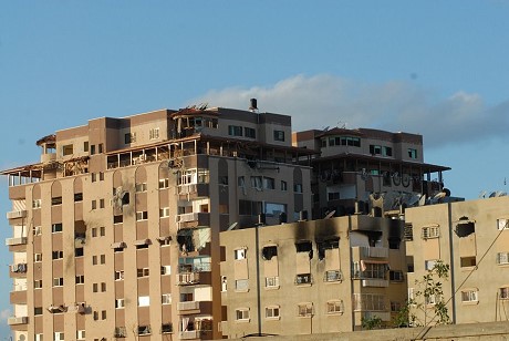 Bombed Building Gaza 09