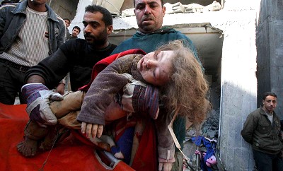 Gaza Child killed by Israel