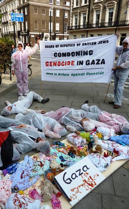 British Jews Against Genocide Protest