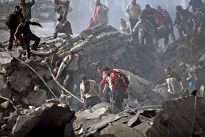 Gaza Rubble