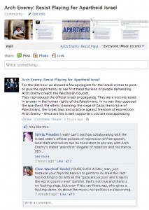 Arch Enemy Israeli fans