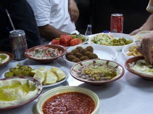 Palestinian Meal with Spices